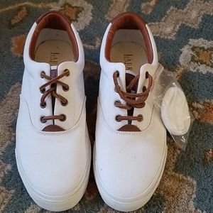 Ralph Lauren Veeta canvas boat shoes